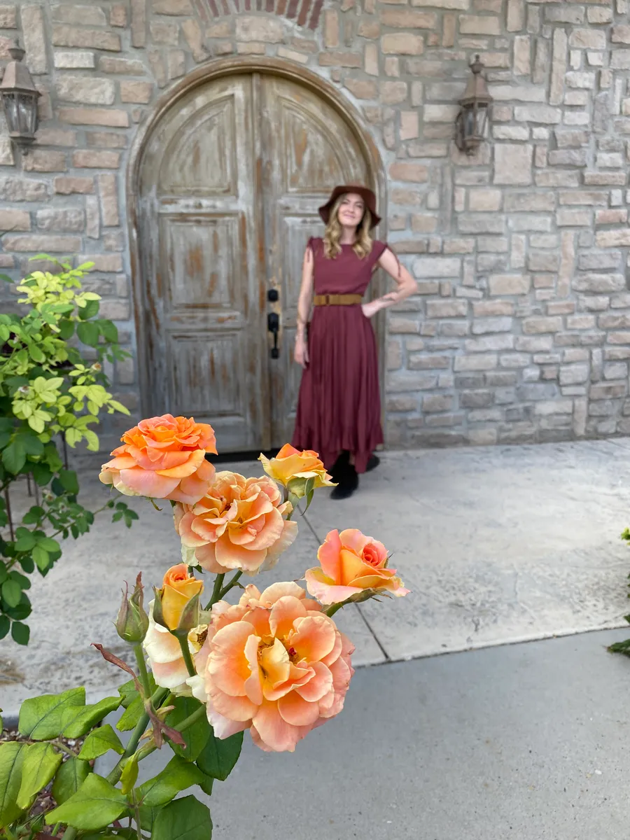 Kim at Two Rivers Winery in Palisade, Colorado